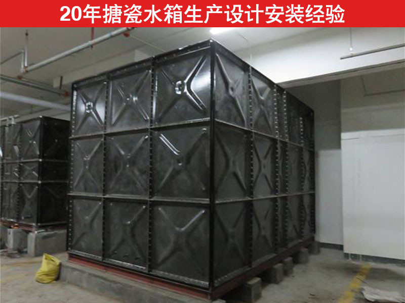 Industrial Q235 Steel Panel Stainless Steel Water Tank For Wastewater Storage 4000 Liter